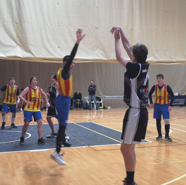 CADETE MASCULINO VERDE 52-49 BÀSQUET ALTEA