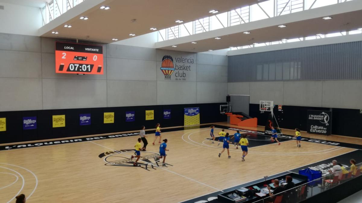 Nuestros equipos alevines disputan la final del Torneo Ecoembes en l'Alquería del Basket