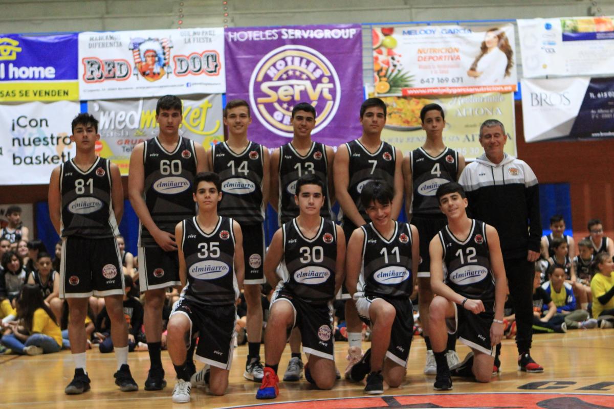 ELMIÑARRO CADETE MASCULINO BLANCO 46-86 VALENCIA BASKET