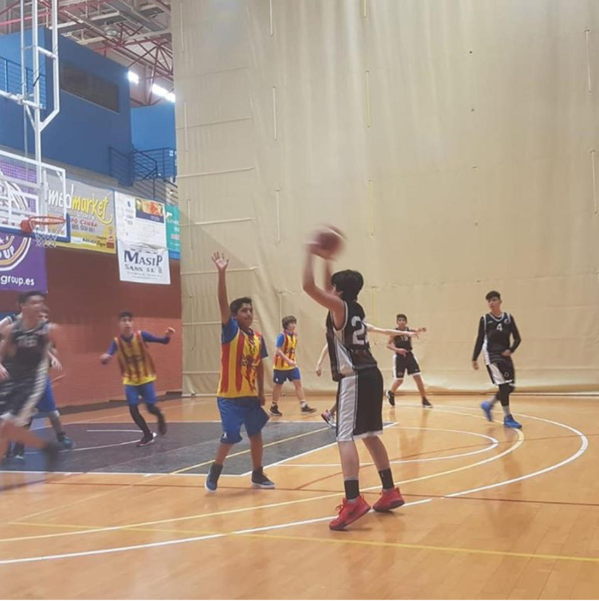 CADETE MASCULINO BLANCO 64-54 BÀSQUET ALTEA