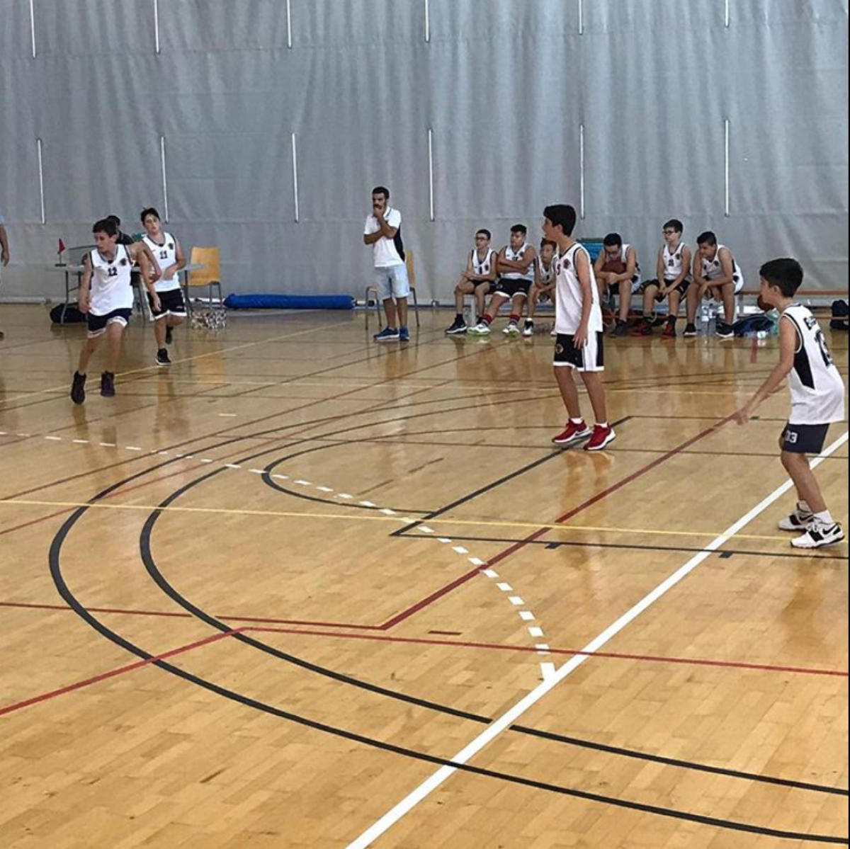 BASQUET ALTEA 60-46 VISUAL HOME INFANTIL MASCULINO BLANCO