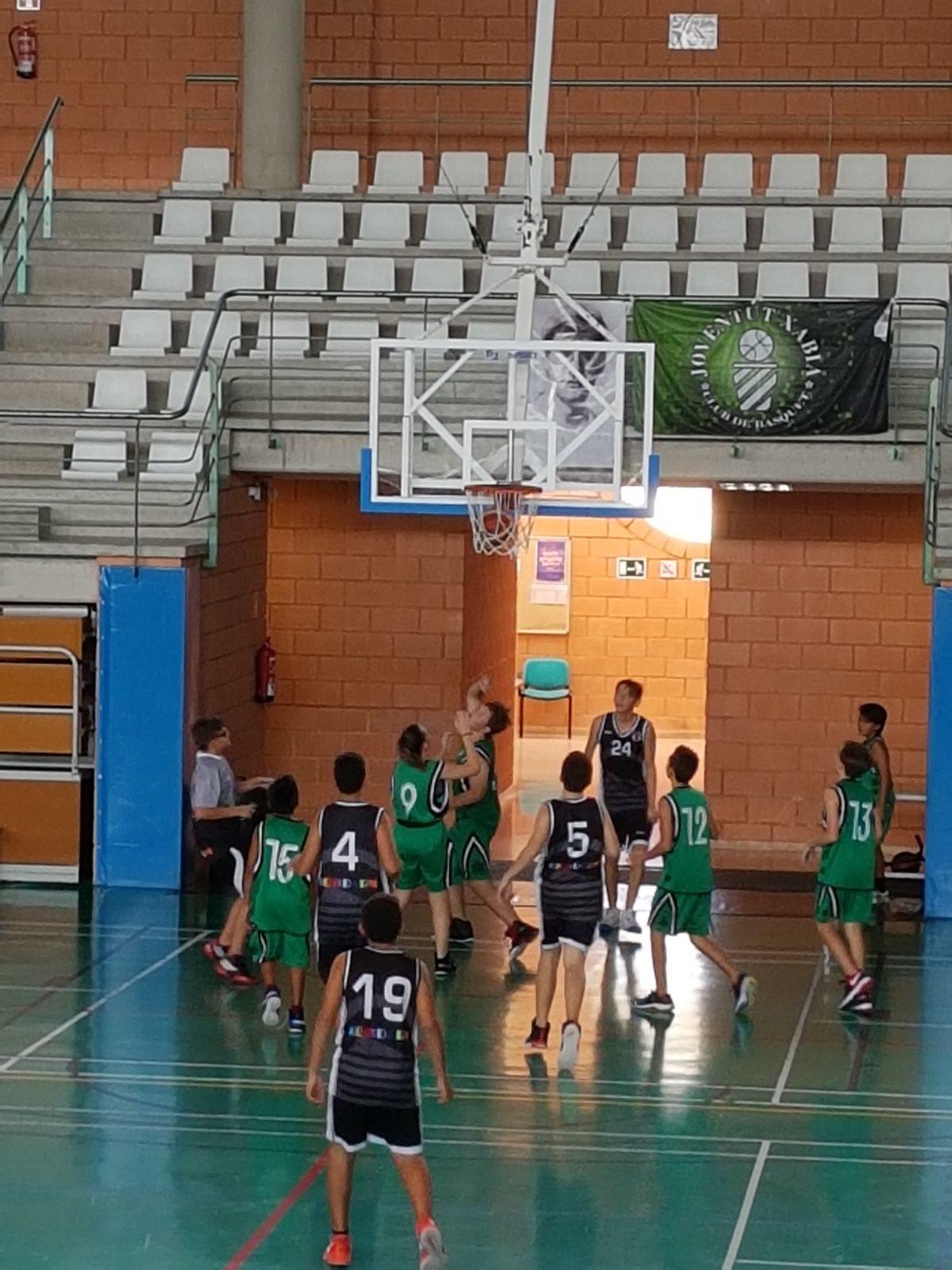 LIGA VALENCIANA INFANTIL. CB JAVEA 7-48  INFANTIL BLANCO