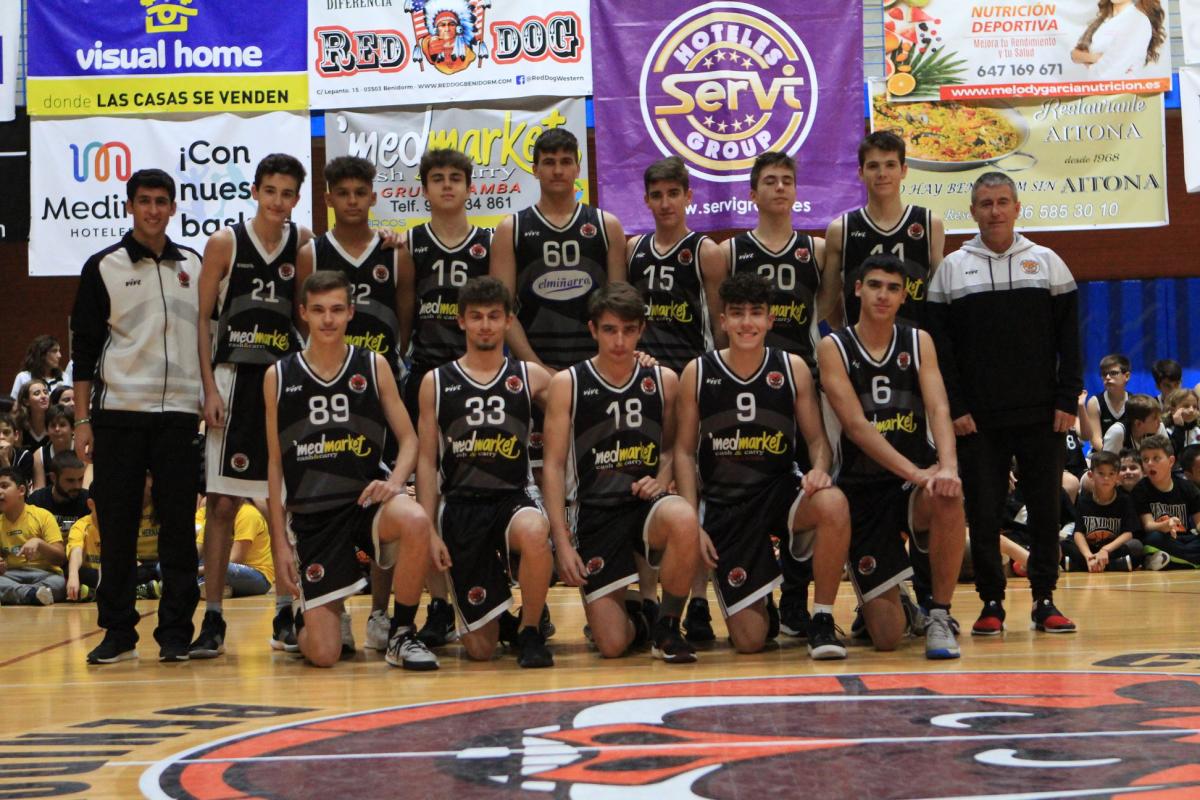 MEDMARKET CADETE MASCULINO NEGRO 67-70 VALENCIA BASKET