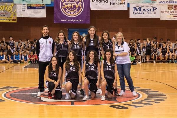 ADESAVI “A” 57 – 38 INFANTIL FEMENINO NEGRO