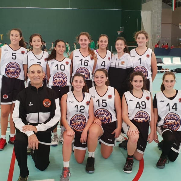 C.B. LA VILA 39-62 SERVIGROUP CADETE FEMENINO