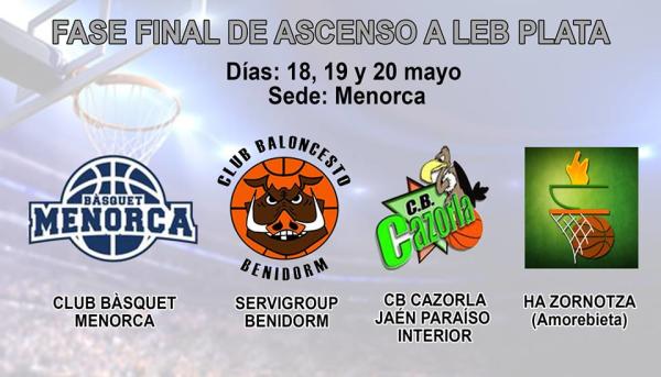 Sorteo Fase ascenso a LEB Plata.