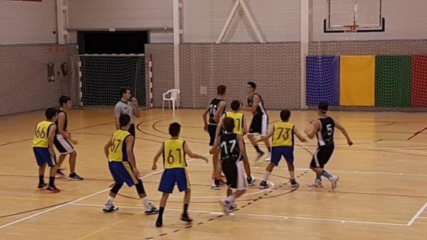 LIGA VALENCIANA. CADETE MASCULINO. CB TERRALFAS BLAU 52-61 SERVIGROUP BENIDORM