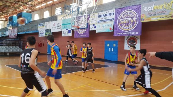 C.B. BENIDORM CADETE MASCULINO BLANCO 72-65 C.B. ALTEA