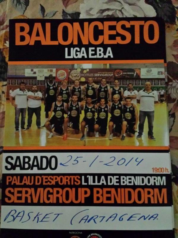 PARTIDO CLAVE PARA NUESTRO SERVIGROUP BENIDORM EBA